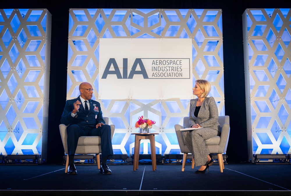 CJCS Participates in AIA Fireside Chat