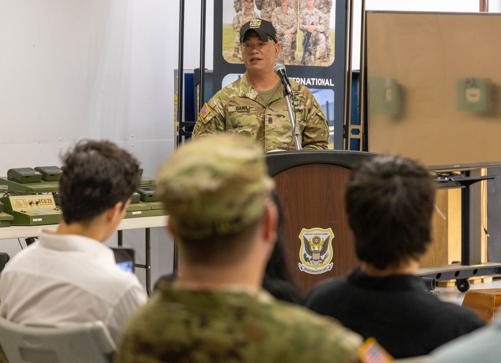 USAMU Soldiers Welcome New CSM