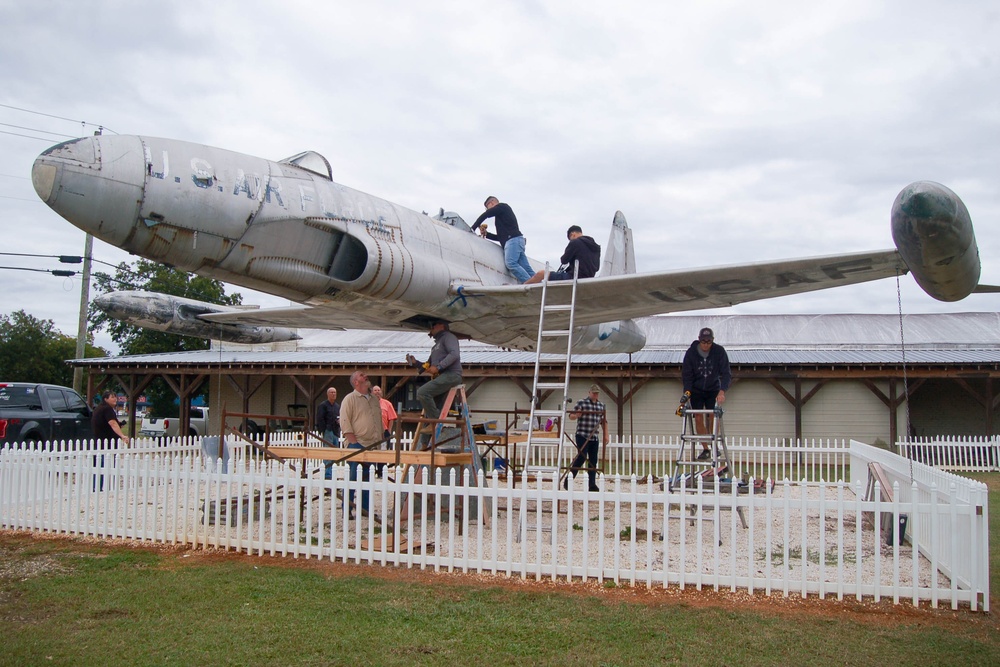 Restoring history: Airmen and veterans unite to revive T-33 Shooting Star