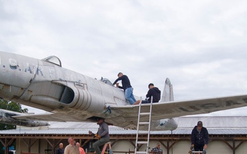 Restoring history: Airmen and veterans unite to revive T-33 Shooting Star