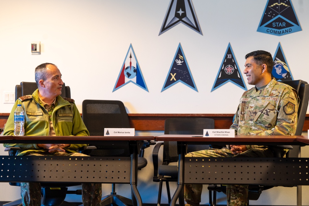 STARCOM hosts Romanian Air Force leaders