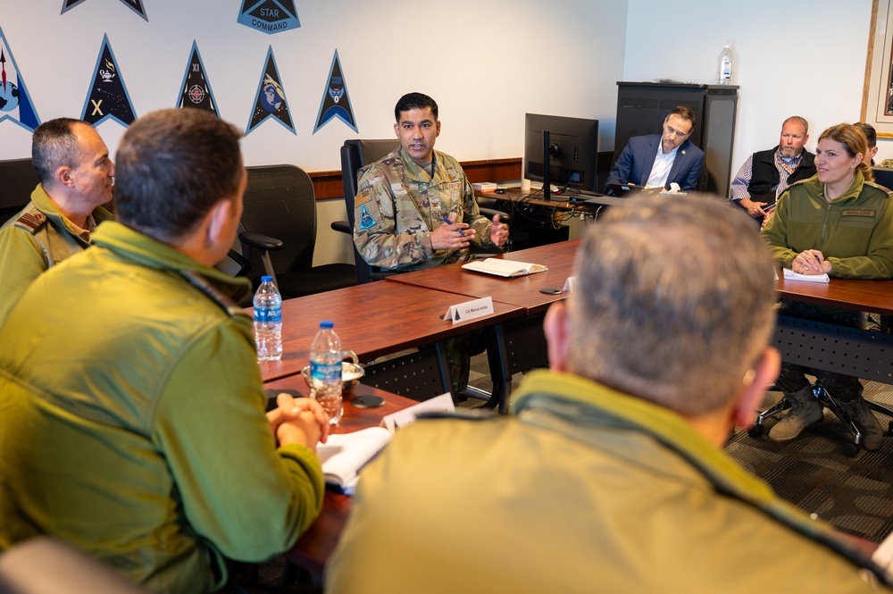 STARCOM hosts Romanian Air Force leaders