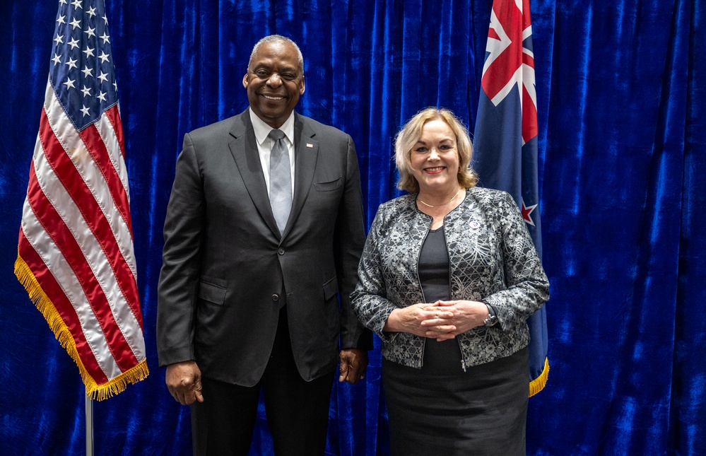 Secretary Austin meets with New Zealand Minister Collins