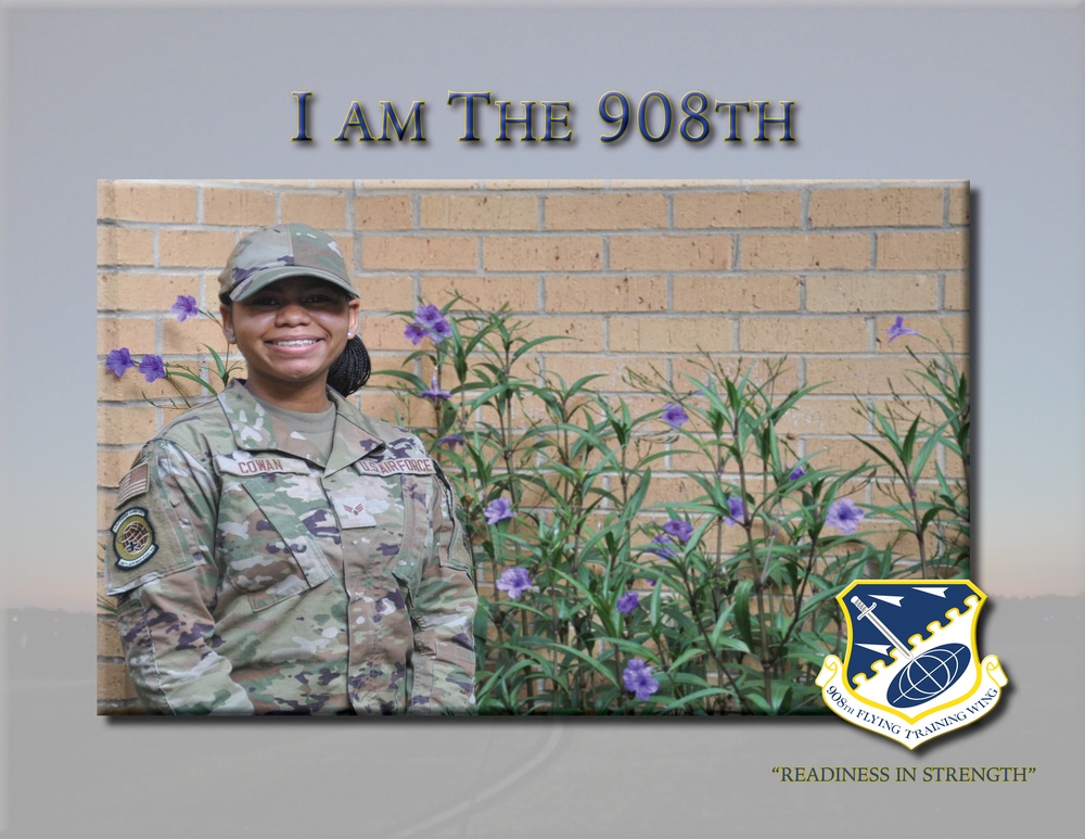 I am The 908th: Senior Airman Semaj Cowan