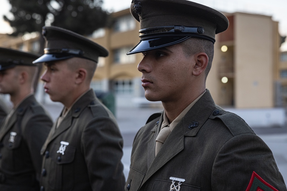 India Company Battalion Commander Inspection