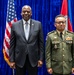 Secretary Austin meets with Cambodia Defense Minister Seiha