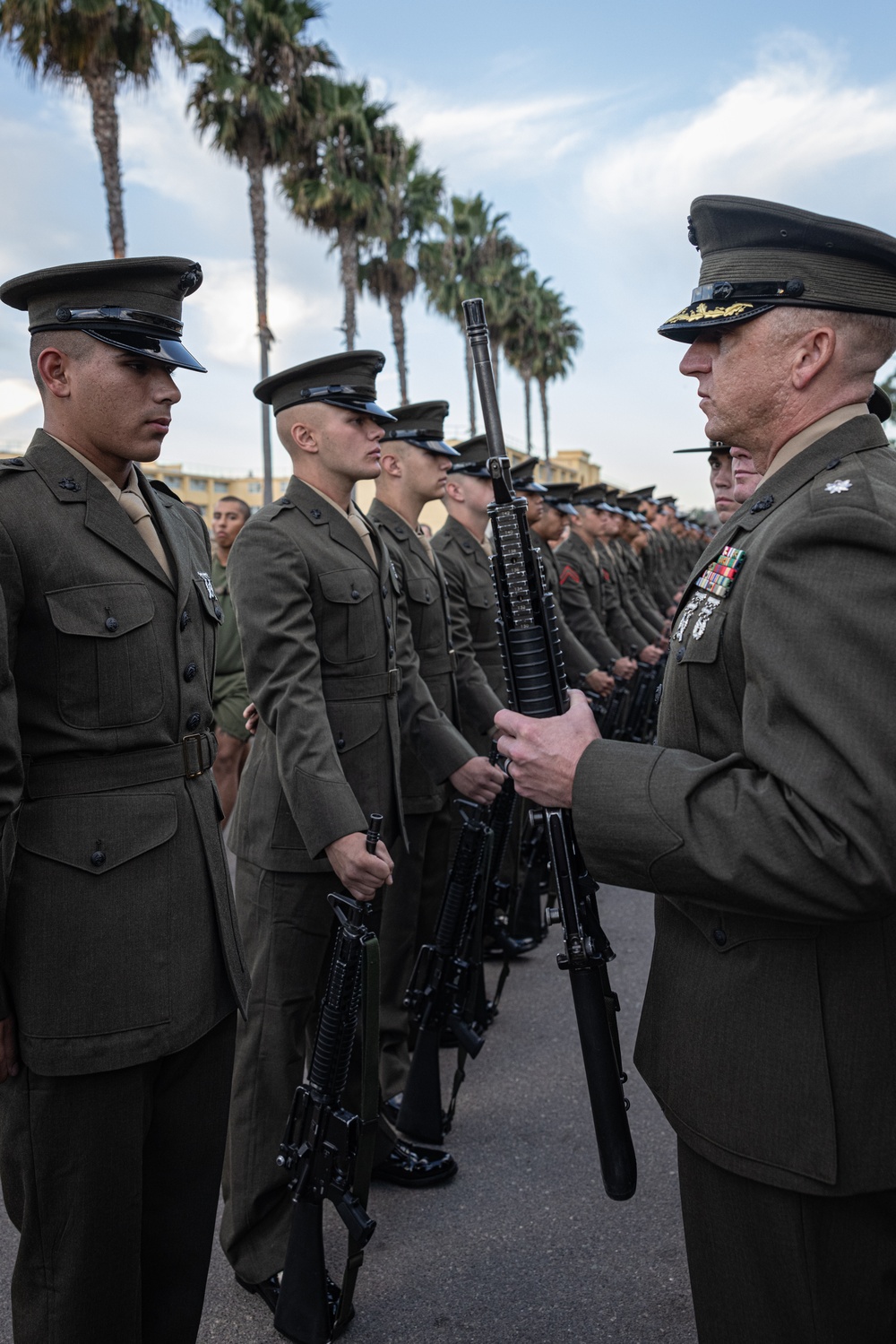 India Company Battalion Commander Inspection