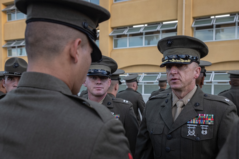 India Company Battalion Commander Inspection