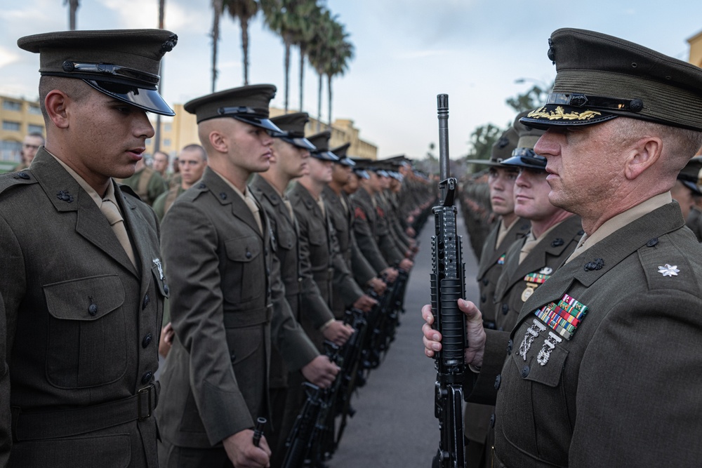 India Company Battalion Commander Inspection