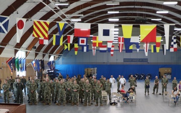 All-Hands at Officer Training Command Newport