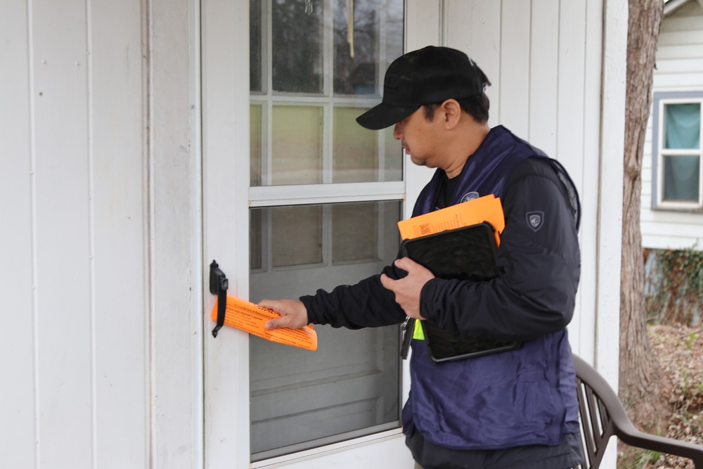 Disaster Survivor Assistance Teams Canvassing Burke County