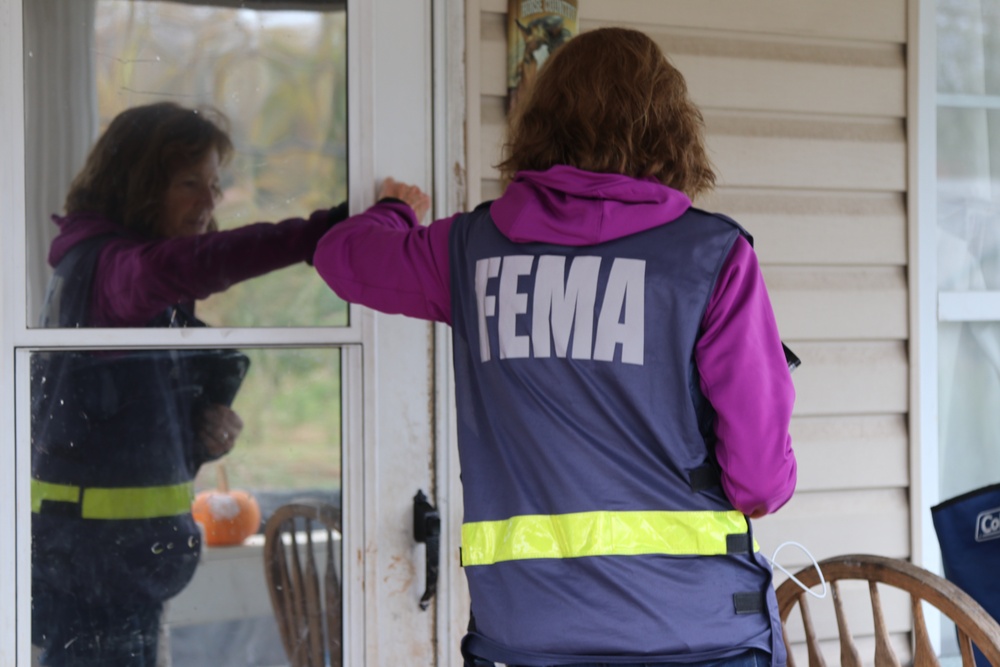 Disaster Survivor Assistance Teams Canvassing Burke County