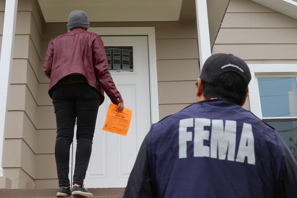 Disaster Survivor Assistance Teams Canvassing Burke County