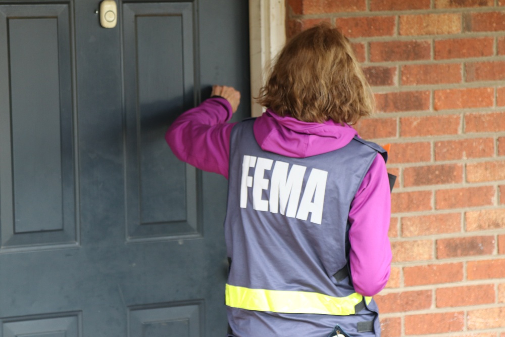 Disaster Survivor Assistance Teams Canvassing Burke County