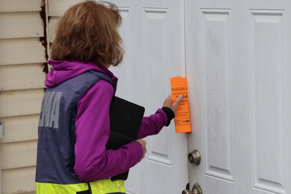 Disaster Survivor Assistance Teams Canvassing Burke County