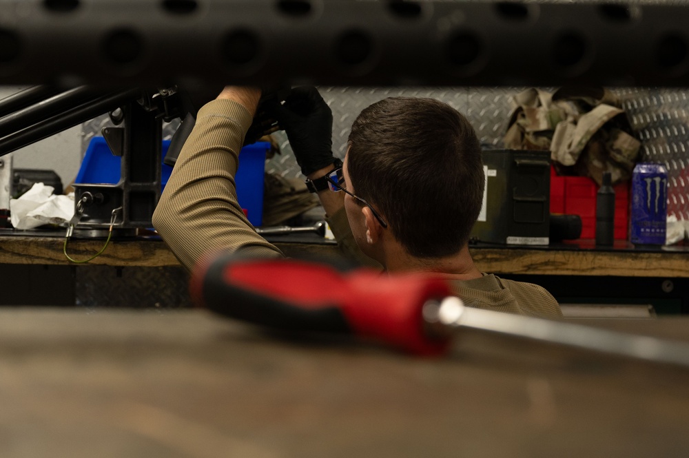 355th AMXS Weapons inspections