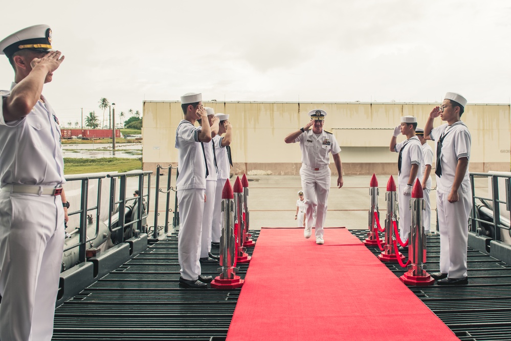 CJRM Welcomes ROKS Marado (LPH-6112) to Guam