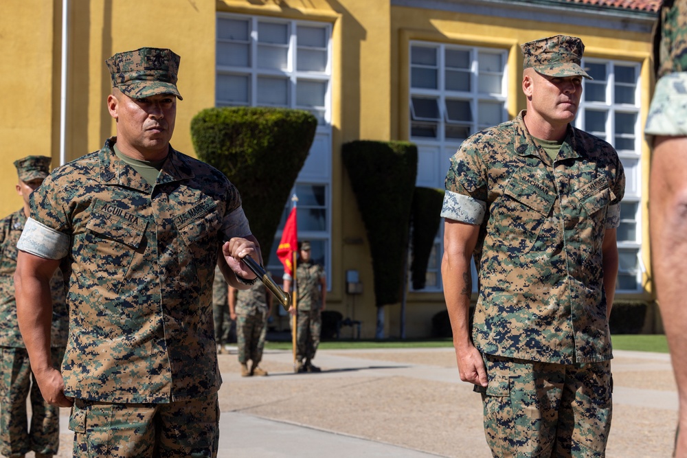 MCRD San Diego Headquarters and Service Battalion Relief &amp; Appointment Ceremony