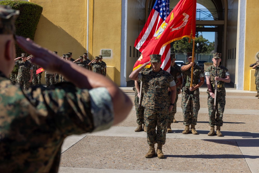 MCRD San Diego Headquarters and Service Battalion Relief &amp; Appointment Ceremony