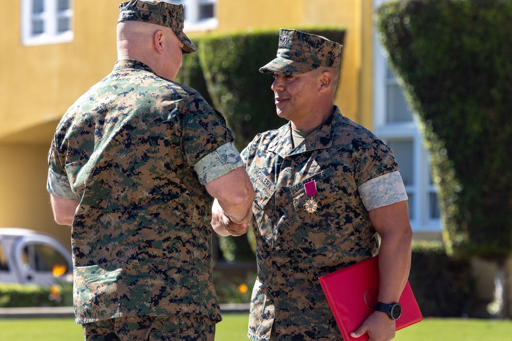 MCRD San Diego Headquarters and Service Battalion Relief &amp; Appointment Ceremony