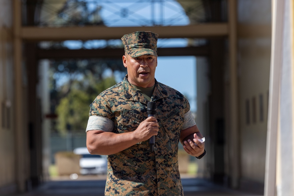 MCRD San Diego Headquarters and Service Battalion Relief &amp; Appointment Ceremony