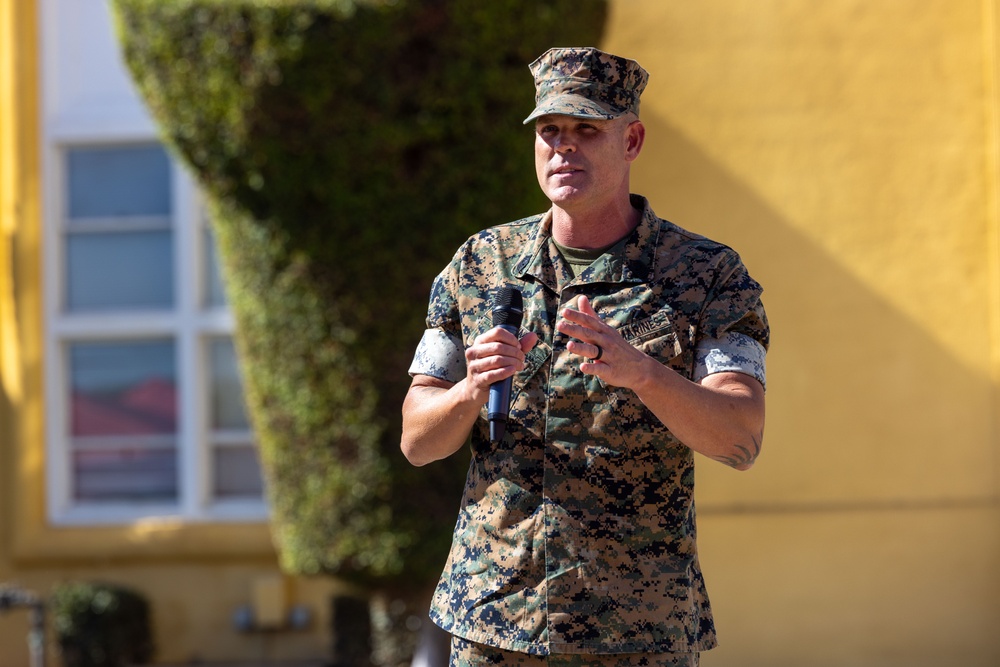 MCRD San Diego Headquarters and Service Battalion Relief &amp; Appointment Ceremony