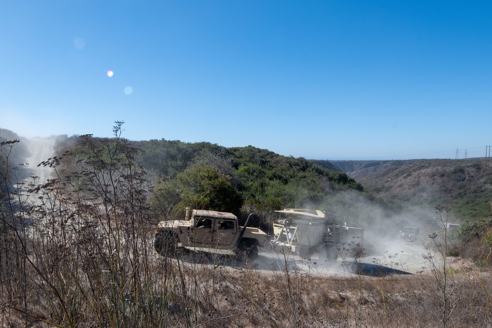 Lightning Strike 25: MWCS-38 Conducts Movement to Camp Pendleton