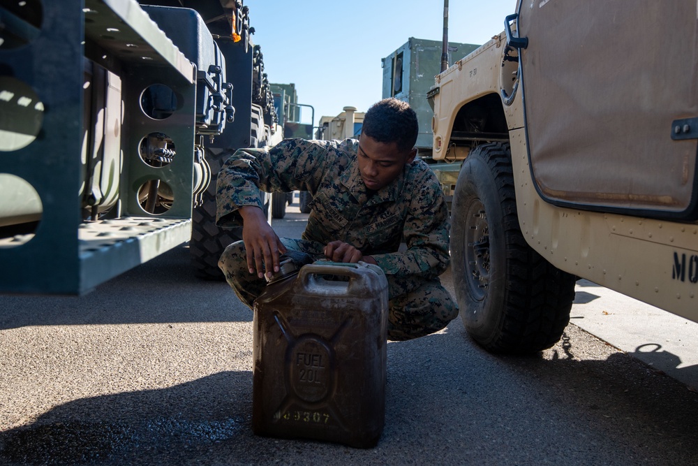 Lightning Strike 25: MWCS-38 Conducts Movement to Camp Pendleton