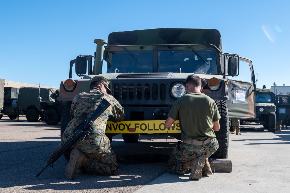 Lightning Strike 25: MWCS-38 Conducts Movement to Camp Pendleton