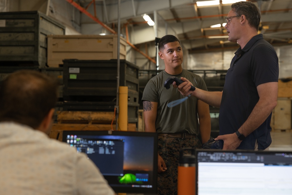 Marine Wing Support Squadron (MWSS) 174 conducts VR training