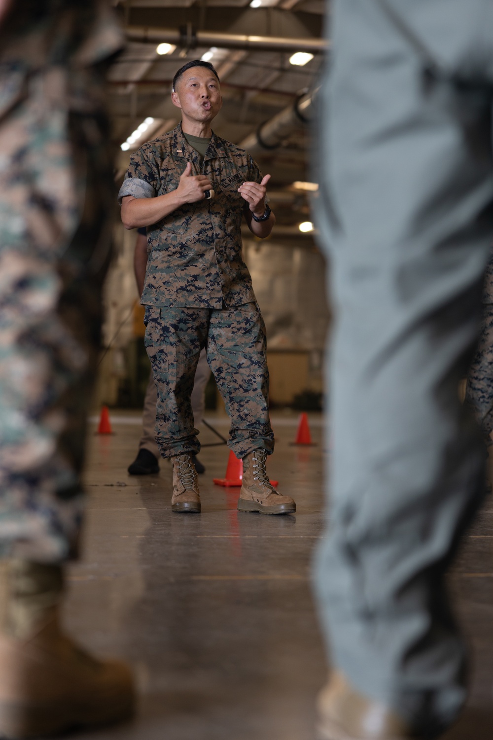 Marine Wing Support Squadron (MWSS) 174 conducts VR training