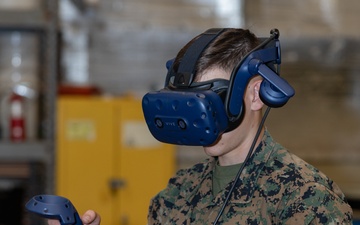 Marine Wing Support Squadron (MWSS) 174 conducts VR training