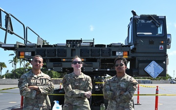 735 AMS Engages with Community at Wings of Aloha Open House