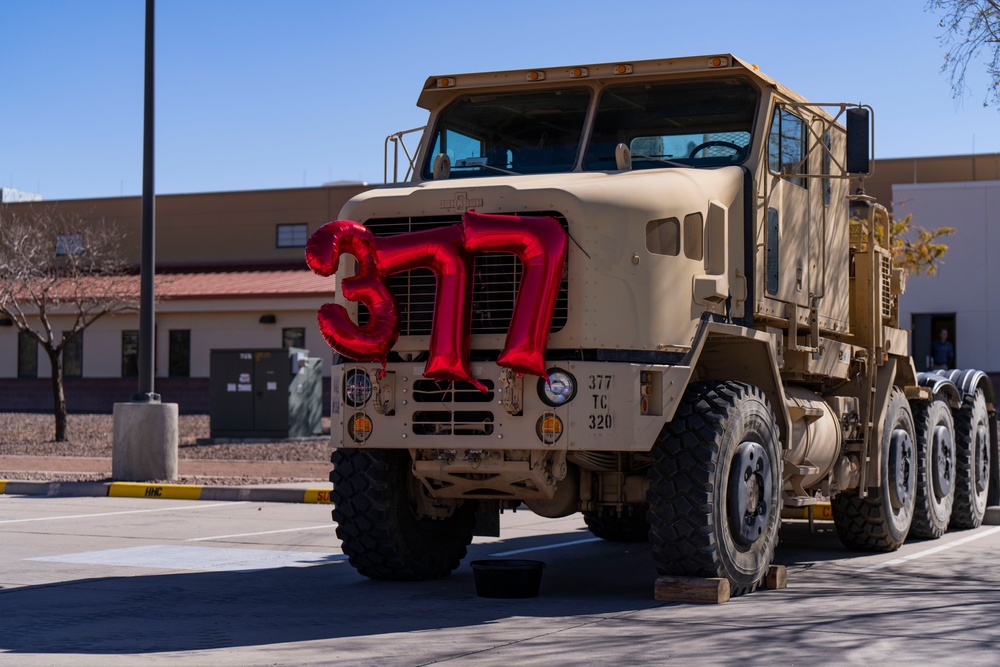 377th Transportation Company holds first annual HET Parade