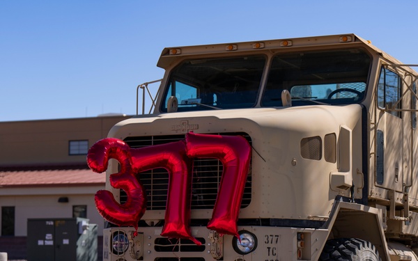 377th Transportation Company holds first annual HET Parade