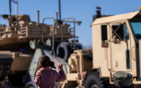 377th Transportation Company holds first annual HET Parade