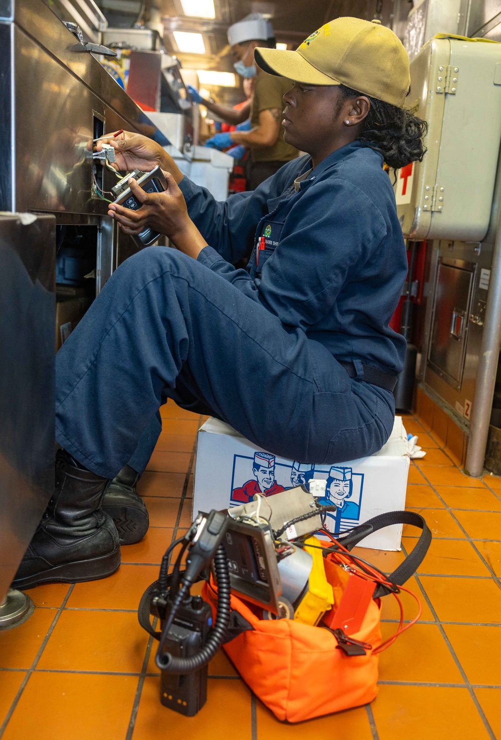 USS Preble (DDG 88) Electrical Work