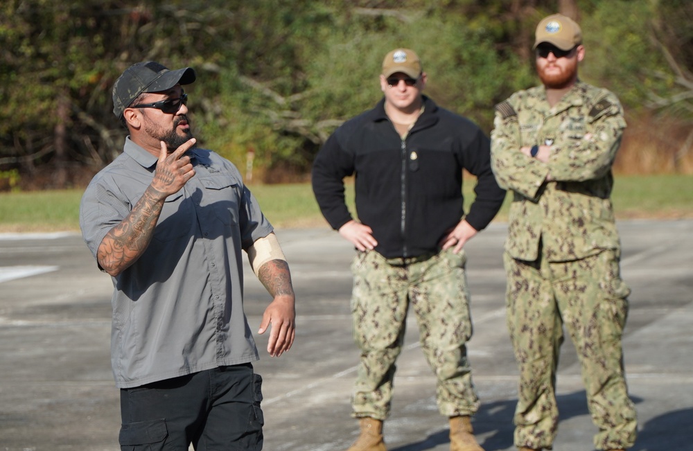 Expeditionary Warfare training onboard Naval Weapons Station Yorktown