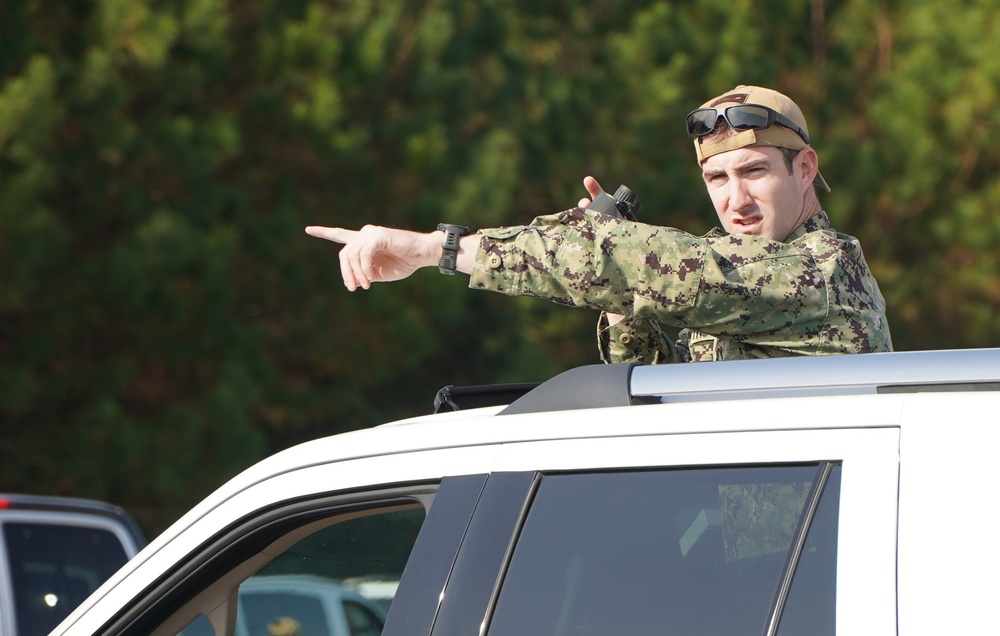 Expeditionary Warfare training onboard Naval Weapons Station Yorktown