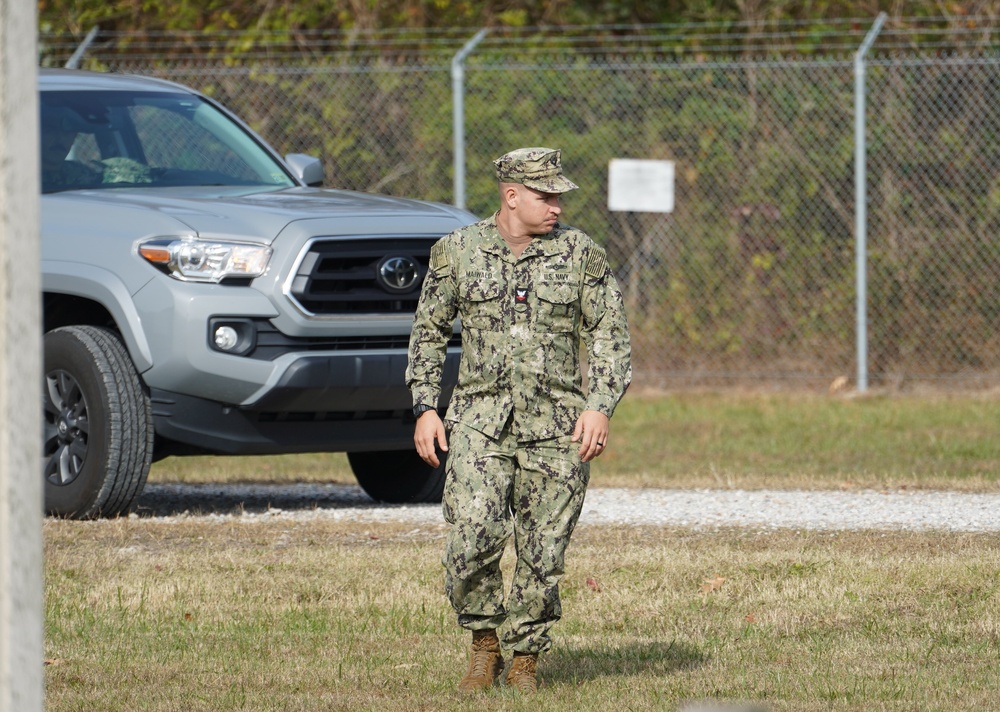 Expeditionary Warfare training onboard Naval Weapons Station Yorktown