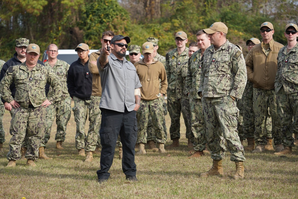 Expeditionary Warfare training onboard Naval Weapons Station Yorktown