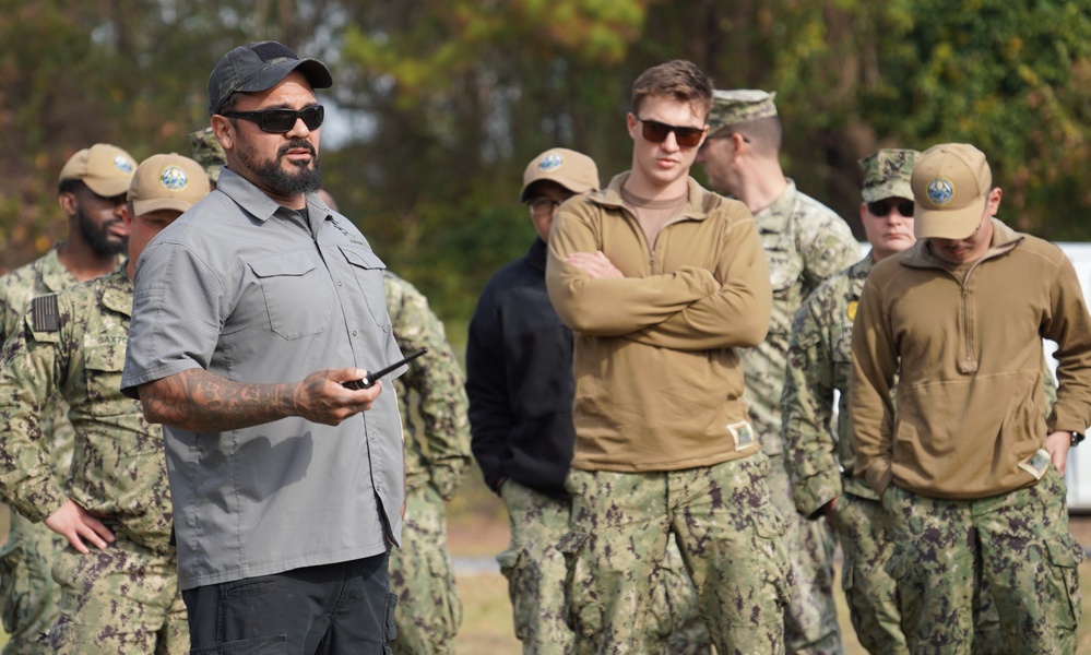 Expeditionary Warfare training onboard Naval Weapons Station Yorktown