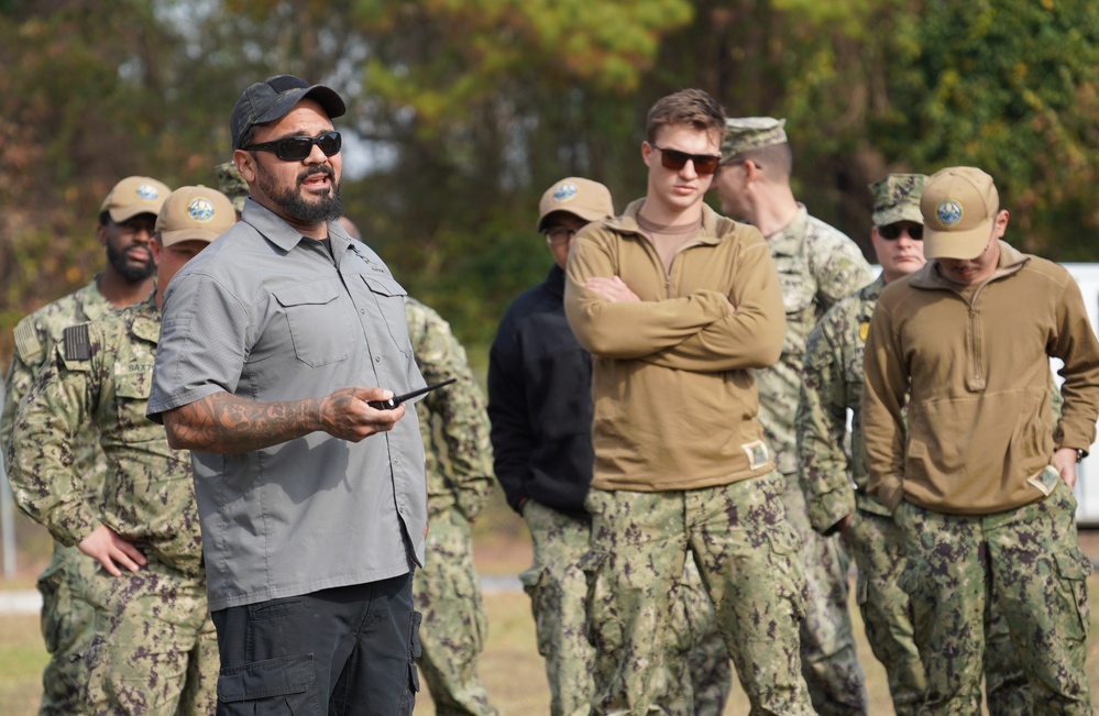 Expeditionary Warfare training onboard Naval Weapons Station Yorktown