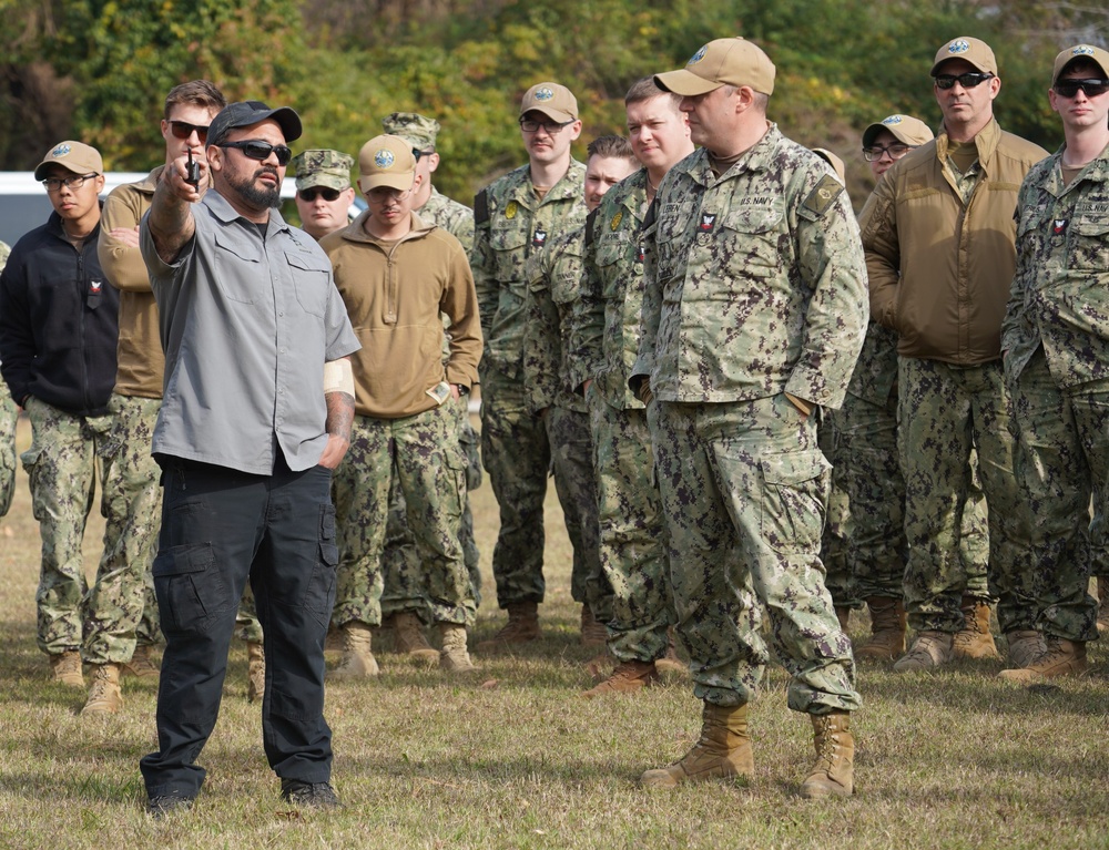 Expeditionary Warfare training onboard Naval Weapons Station Yorktown