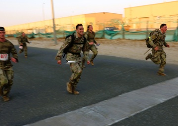 American Soldiers converge in Kuwait for German proficiency badge competition