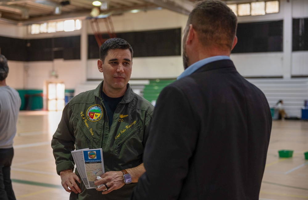 NAVFAC EURAFCENT Sparks Career Inspiration at Naples Middle High School College and Career Fair