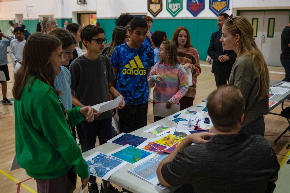 NAVFAC EURAFCENT Sparks Career Inspiration at Naples Middle High School College and Career Fair