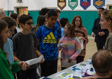 NAVFAC EURAFCENT Sparks Career Inspiration at Naples Middle High School College and Career Fair