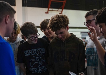NAVFAC EURAFCENT Sparks Career Inspiration at Naples Middle High School College and Career Fair