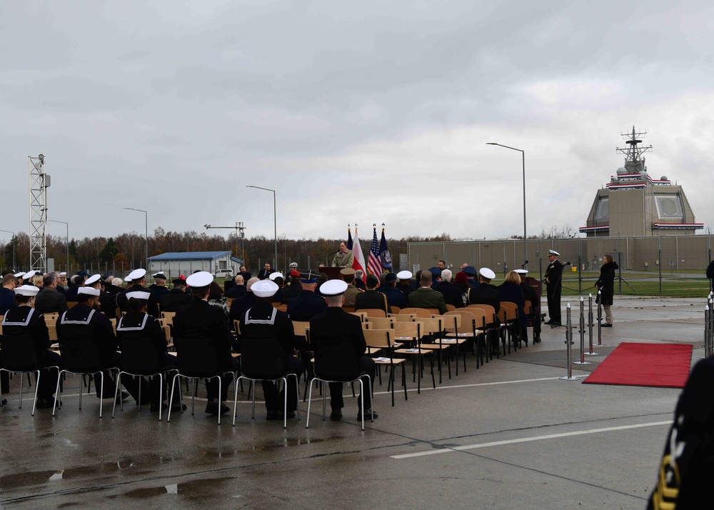 Aegis Ashore Missile Defense System Transfer of Authority